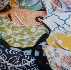 Colored  cotton fanny pack(10 dollars ea.)